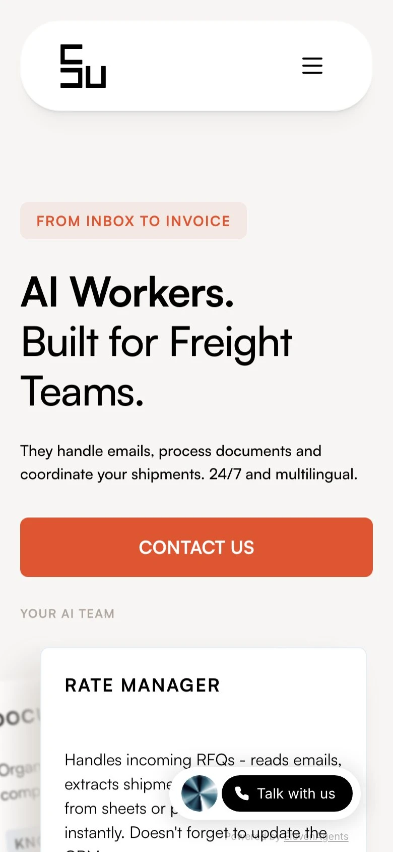 5U AI mobil görünüm