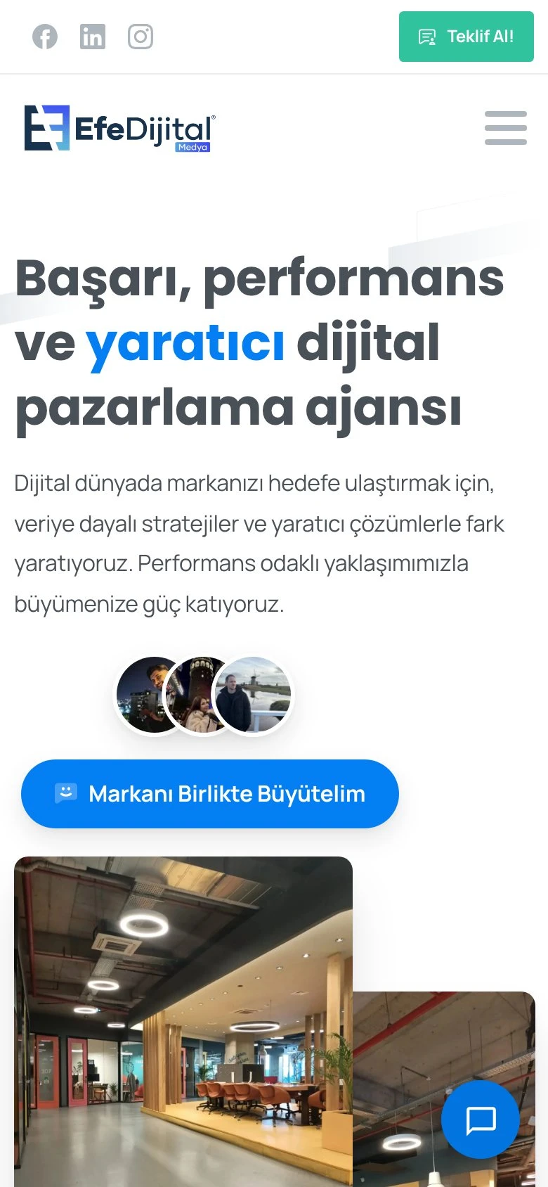 Efe Dijital Medya mobil görünüm