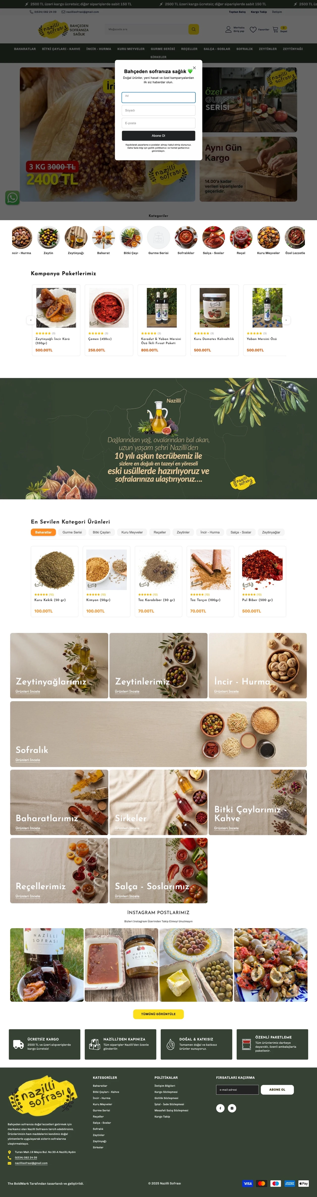 Nazilli Sofrası full-page view
