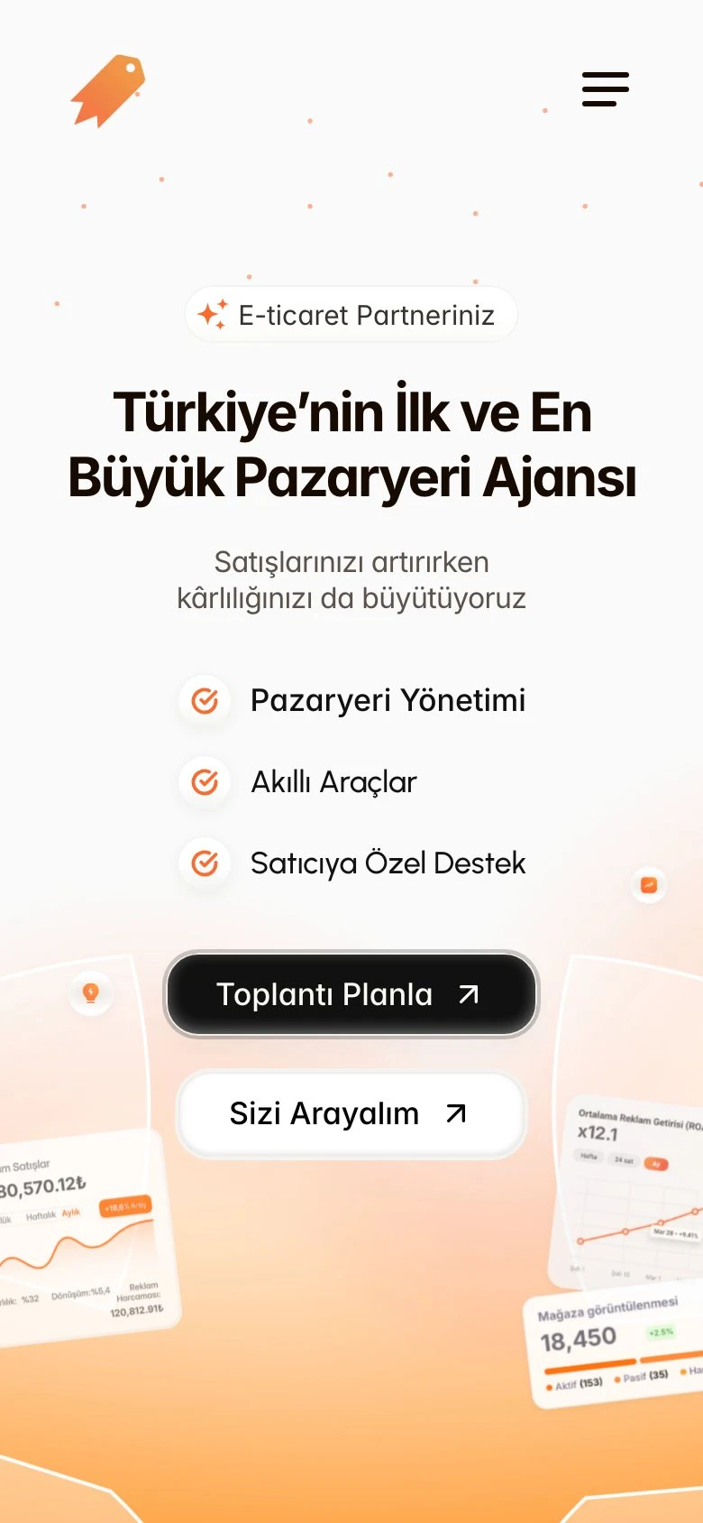 Ticaretus mobil görünüm